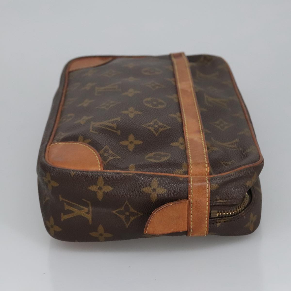 LOUIS VUITTON Monogram Compiegne 28 Clutch Bag M51845 LV Auth 90518