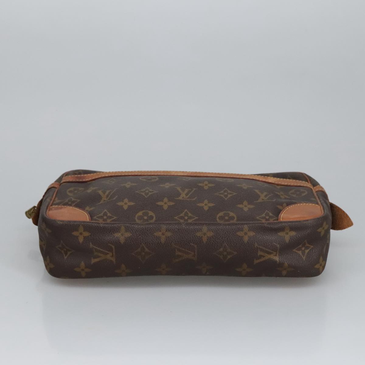 LOUIS VUITTON Monogram Compiegne 28 Clutch Bag M51845 LV Auth 90518