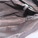 BURBERRY Nova Check Shoulder Bag Coated Canvas Beige Auth 90528-19