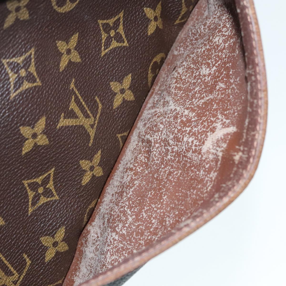 LOUIS VUITTON Monogram Compiegne 23 Clutch Bag M51847 LV Auth 90530