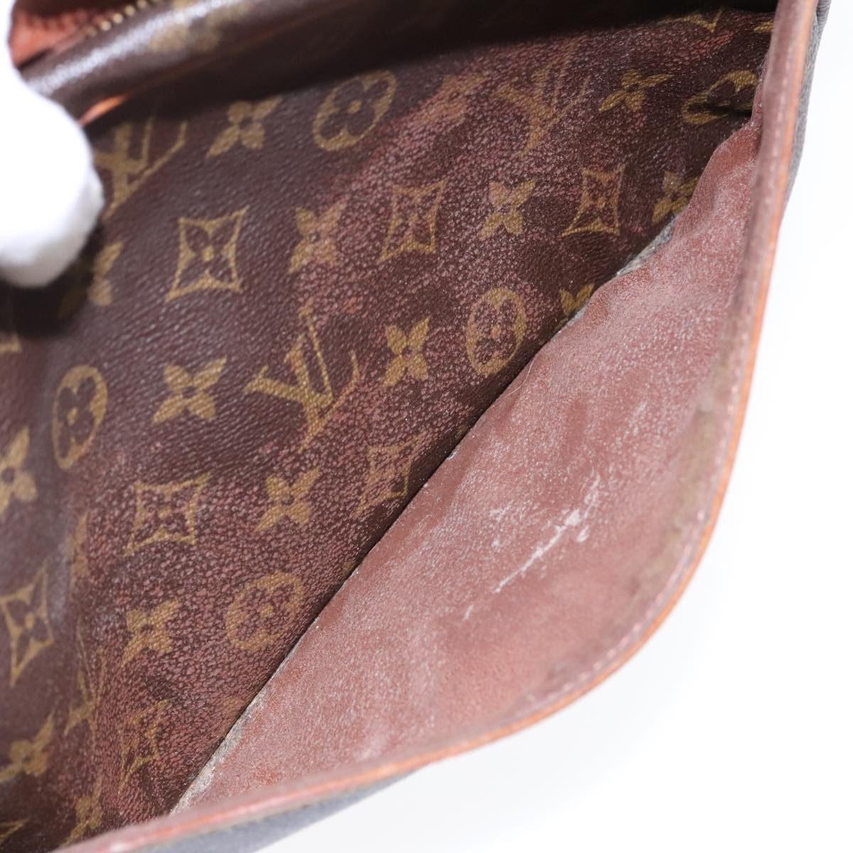 LOUIS VUITTON Monogram Compiegne 28 Clutch Bag M51845 LV Auth 90626