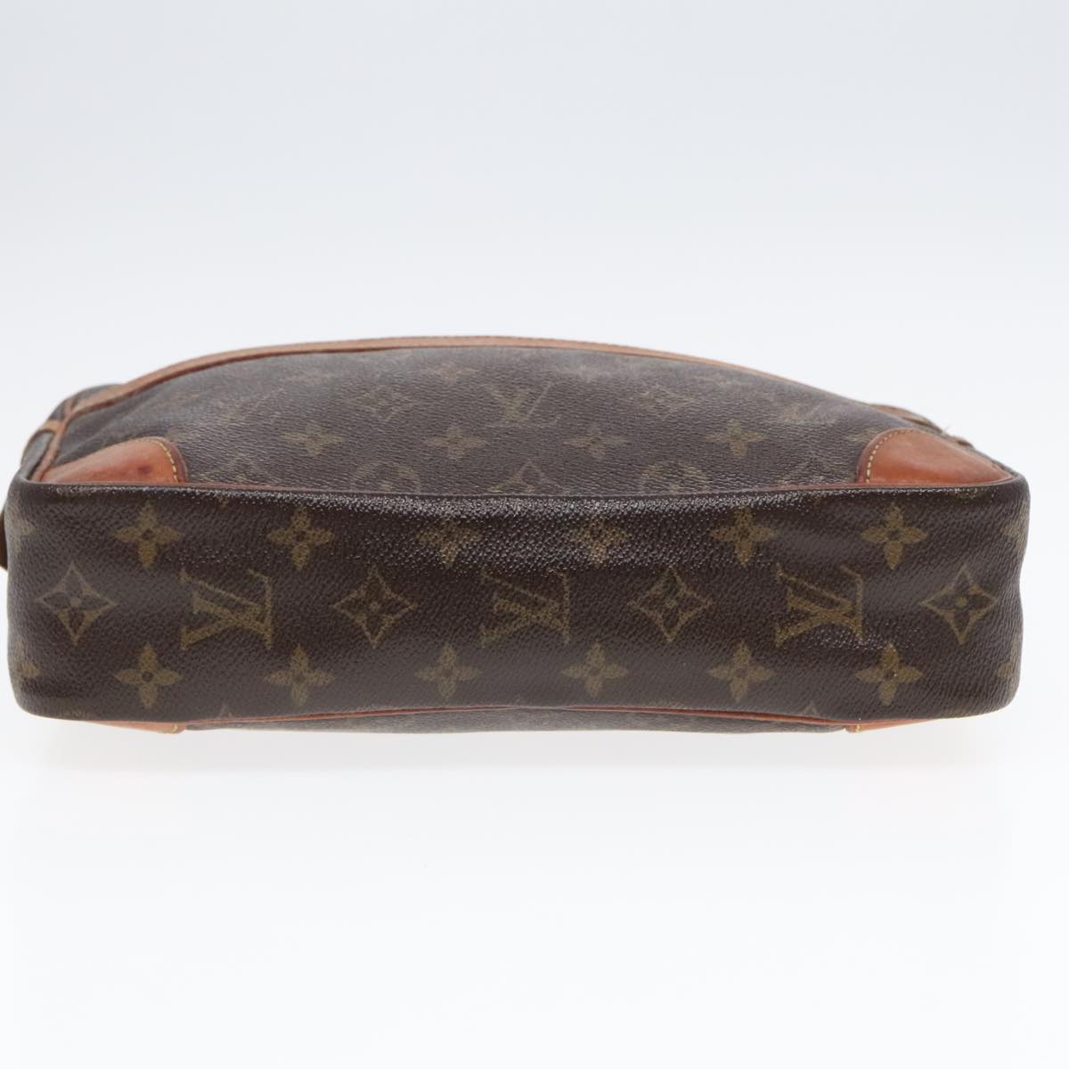 LOUIS VUITTON Monogram Compiegne 28 Clutch Bag M51845 LV Auth 90626