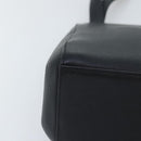 CHANEL COCO Mark Shoulder Bag Caviar Skin Black CC Auth 90649-10