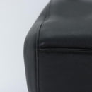 CHANEL COCO Mark Shoulder Bag Caviar Skin Black CC Auth 90649-12