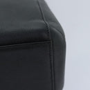 CHANEL COCO Mark Shoulder Bag Caviar Skin Black CC Auth 90649-13