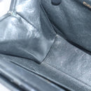 CHANEL COCO Mark Shoulder Bag Caviar Skin Black CC Auth 90649-19