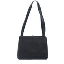 CHANEL COCO Mark Shoulder Bag Caviar Skin Black CC Auth 90649-2