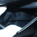 CHANEL COCO Mark Shoulder Bag Caviar Skin Black CC Auth 90649-20