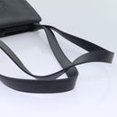 CHANEL COCO Mark Shoulder Bag Caviar Skin Black CC Auth 90649-7