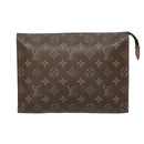 LOUIS VUITTON Monogram Poche Toilette 26 Pouch M47542 LV Auth 90650-13