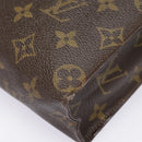 LOUIS VUITTON Monogram Poche Toilette 26 Pouch M47542 LV Auth 90650-14