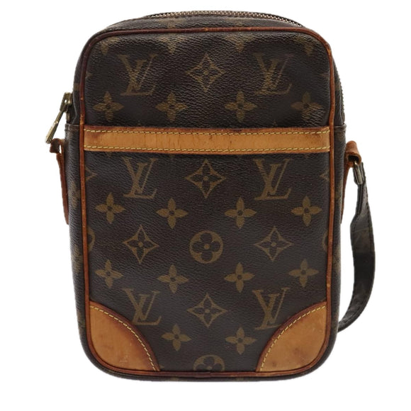 LOUIS VUITTON Monogram Danube Umhängetasche M45266 LV Auth 90656
