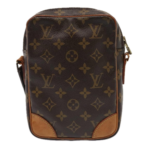 LOUIS VUITTON Monogram Danube Umhängetasche M45266 LV Auth 90656