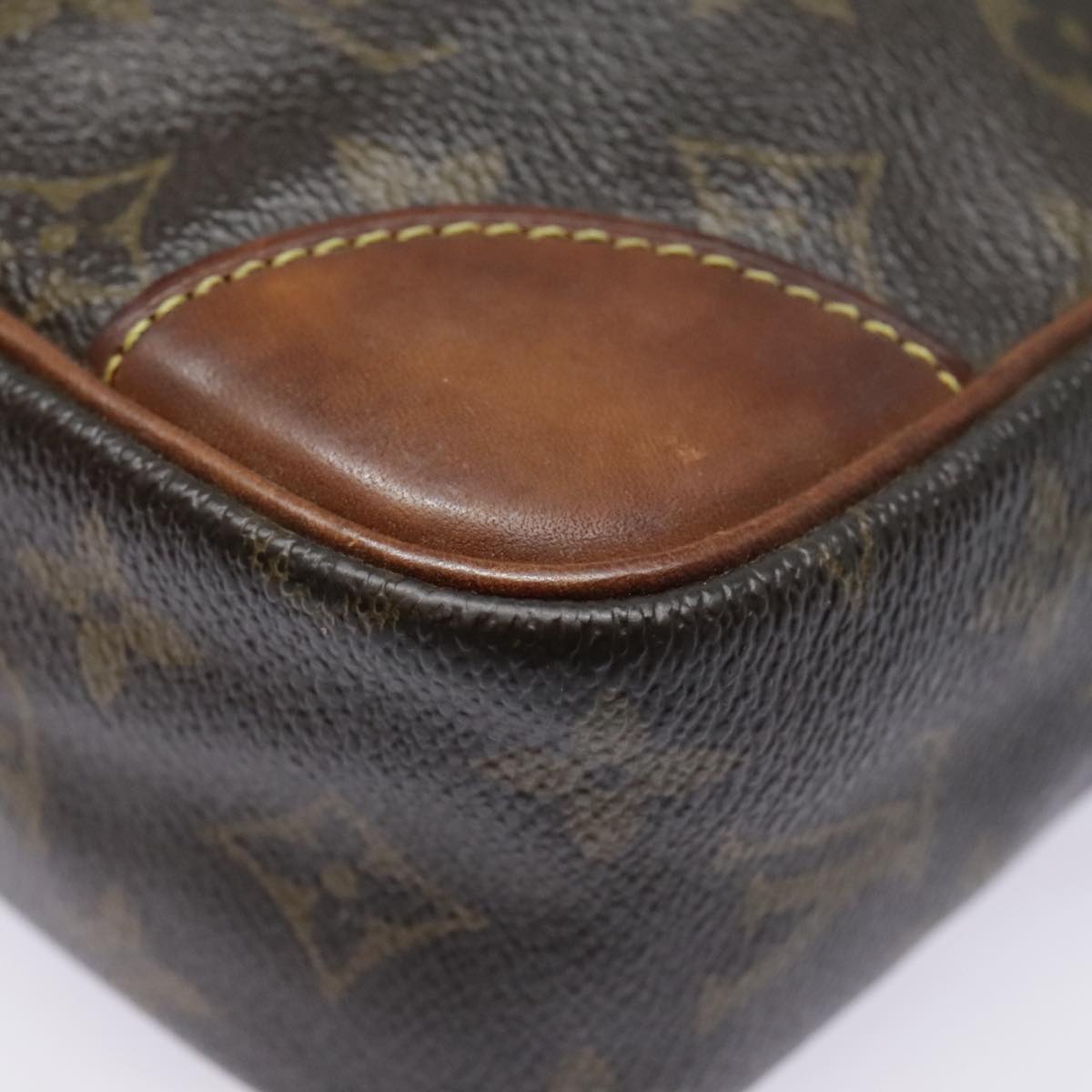 LOUIS VUITTON Monogram Compiegne 28 Clutch Bag M51845 LV Auth 90700