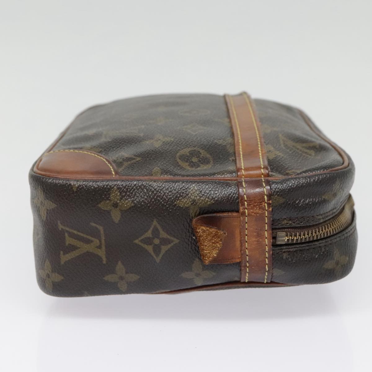 LOUIS VUITTON Monogram Compiegne 28 Clutch Bag M51845 LV Auth 90700