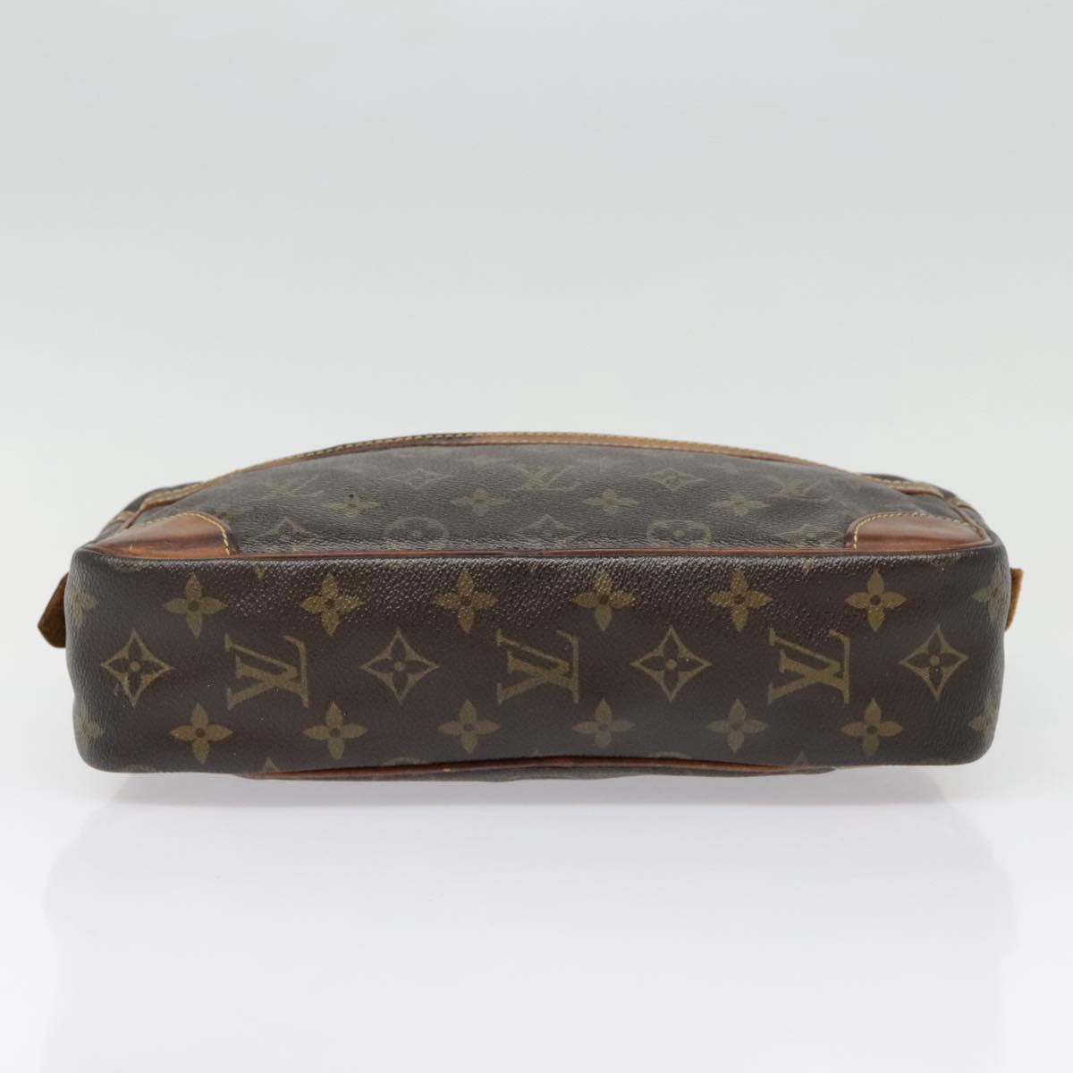 LOUIS VUITTON Monogram Compiegne 28 Clutch Bag M51845 LV Auth 90700