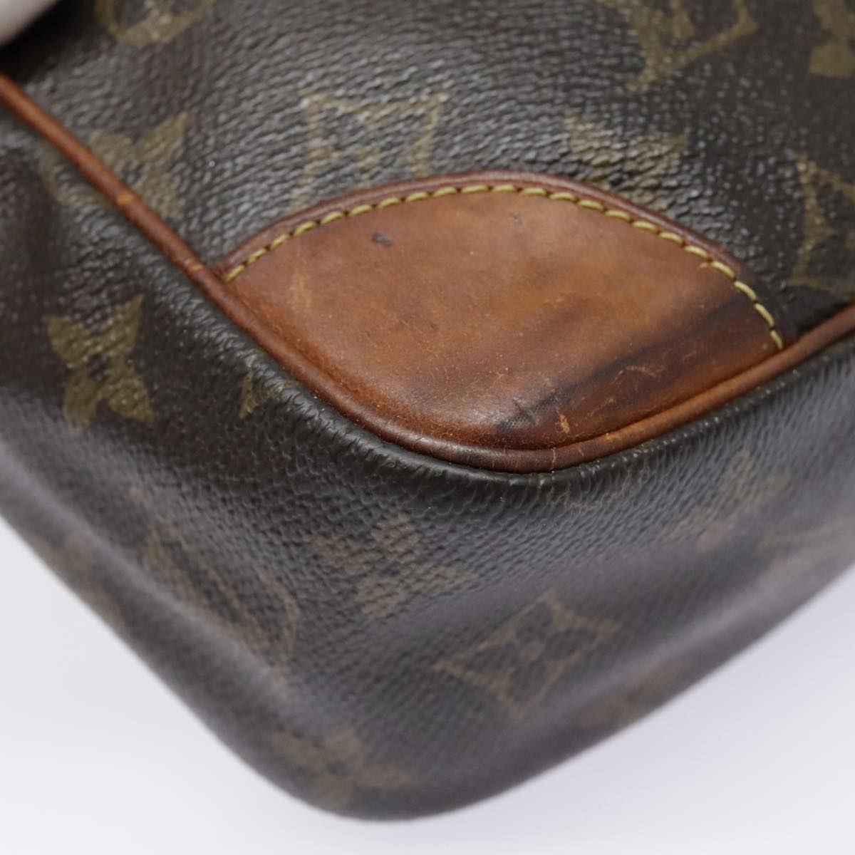 LOUIS VUITTON Monogram Compiegne 28 Clutch Bag M51845 LV Auth 90700