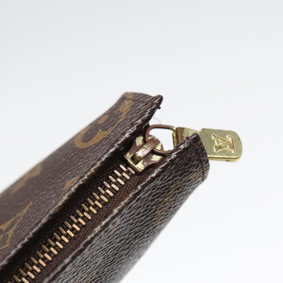 LOUIS VUITTON Monogram Pochette Toilette 26 Tasche M47542 LV Auth 90720