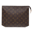 LOUIS VUITTON Monogram Poche Toilette 26 Pouch M47542 LV Auth 90720-13