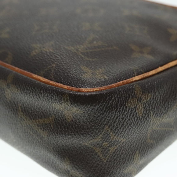 LOUIS VUITTON Monogram Compiegne 23 Clutch M51847 LV Auth 90722