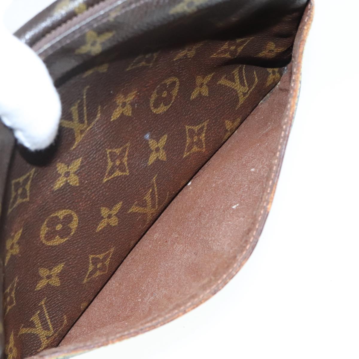 LOUIS VUITTON Monogram Compiegne 23 Clutch Bag M51847 LV Auth 90722