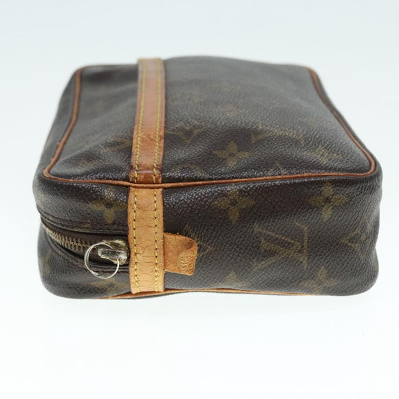 LOUIS VUITTON Monogram Compiegne 23 Clutch M51847 LV Auth 90722