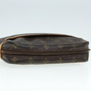 LOUIS VUITTON Monogram Compiegne 23 Clutch M51847 LV Auth 90722-5