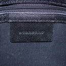 BURBERRY Nova Check Hand Bag Canvas Beige Black Auth 90729-18