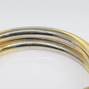 PRADA Hand Bag Nylon Black Gold Auth 90752-8