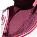 BURBERRY Nova Check Shoulder Bag Canvas Beige Red Auth 90761-12