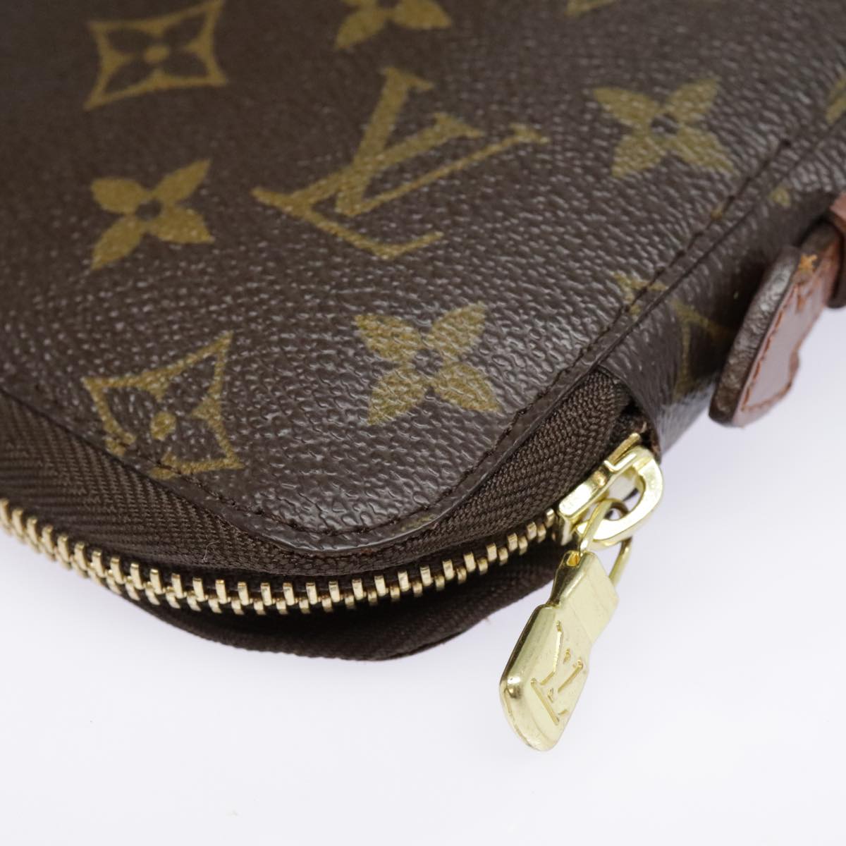 LOUIS VUITTON Monogram Poche Escapade Travel Case M60113 LV Auth 90775