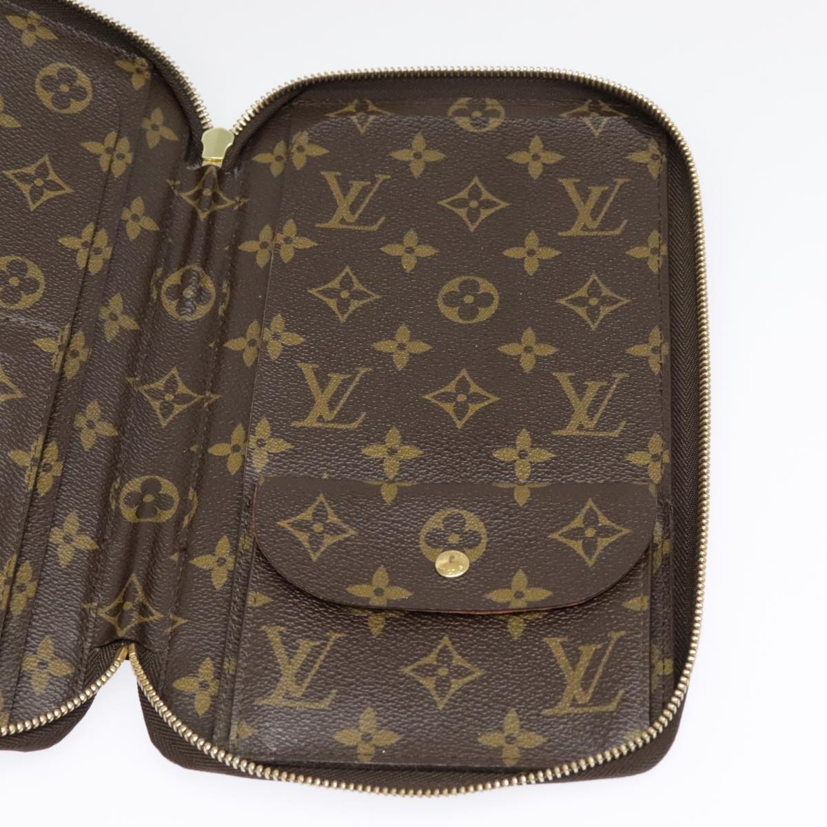 LOUIS VUITTON Monogram Poche Escapade Travel Case M60113 LV Auth 90775