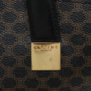 CELINE Macadam Canvas Hand Bag PVC Black Auth 90827-18