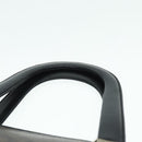CELINE Macadam Canvas Hand Bag PVC Black Auth 90827-14