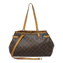 LOUIS VUITTON Monogram Batignolles Horizontal Tote Bag M51154 LV Auth 90845-2