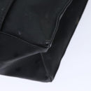 MCM Vicetos Logogram Shoulder Bag PVC Black Auth 90885-12