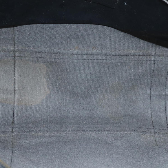 MCM Vicetos Logogram Shoulder Bag PVC Black Auth 90885