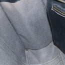 MCM Vicetos Logogram Shoulder Bag PVC Black Auth 90885-18