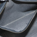 MCM Vicetos Logogram Shoulder Bag PVC Black Auth 90885-19