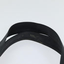 MCM Vicetos Logogram Shoulder Bag PVC Black Auth 90885-8