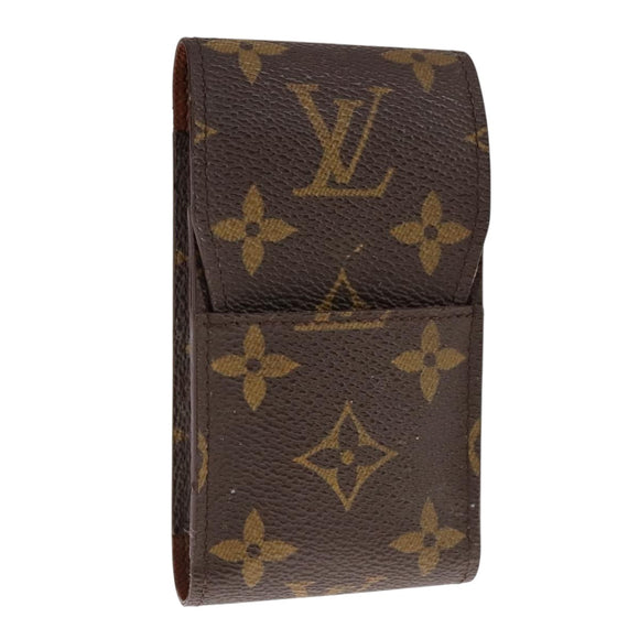 LOUIS VUITTON Monogram Etui cigarette Cigarette Case M63024 LV Auth 90906