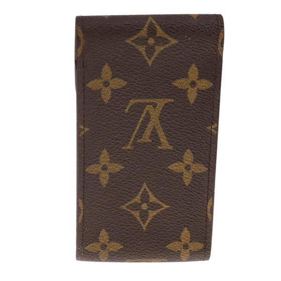 LOUIS VUITTON Monogram Etui cigarette Cigarette Case M63024 LV Auth 90906