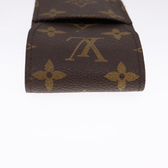 LOUIS VUITTON Monogram Etui cigarette Cigarette Case M63024 LV Auth 90906