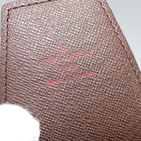 LOUIS VUITTON Damier Ebene Etui Cigarette Case N63024 LV Auth 90907