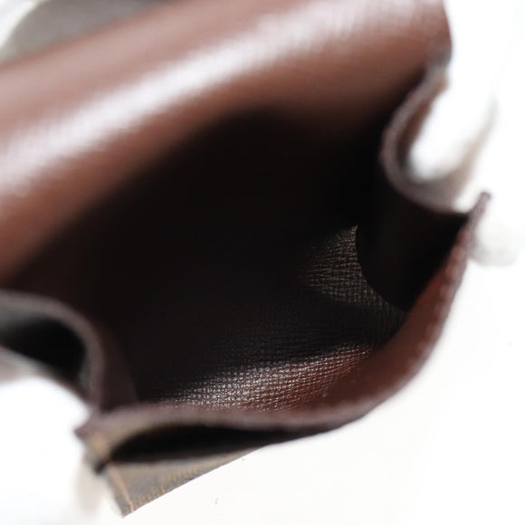 LOUIS VUITTON Damier Ebene Etui Cigarette Case N63024 LV Auth 90907