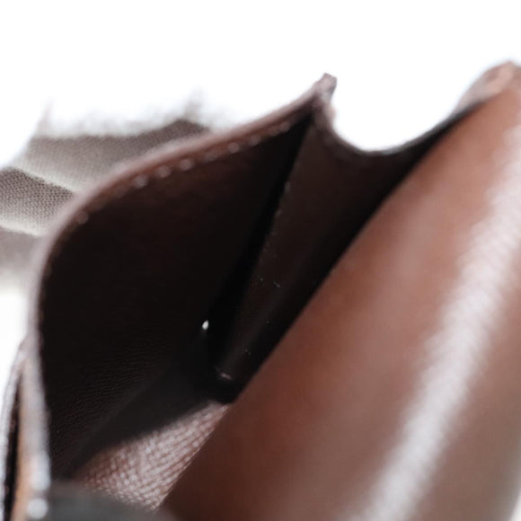 LOUIS VUITTON Damier Ebene Etui Cigarette Case N63024 LV Auth 90907