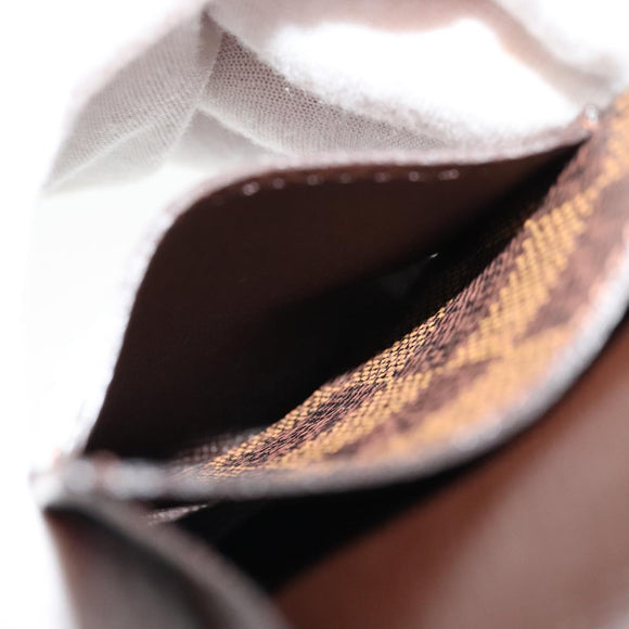 LOUIS VUITTON Damier Ebene Etui Cigarette Case N63024 LV Auth 90907