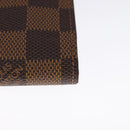 LOUIS VUITTON Damier Ebene Etui Cigarette Case N63024 LV Auth 90907-9