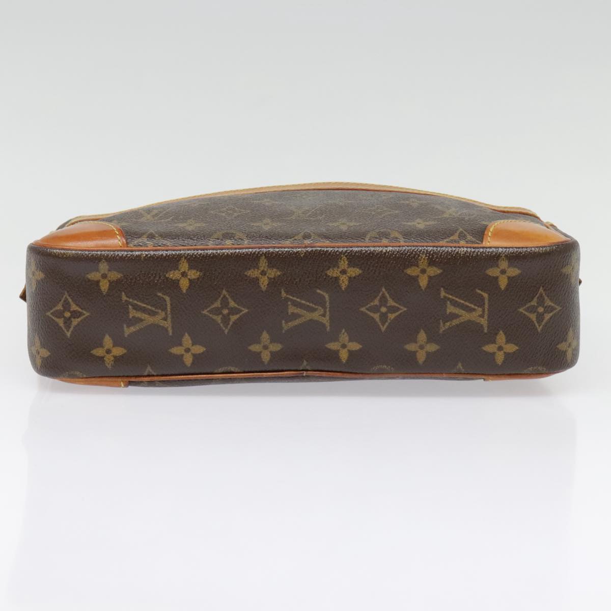 LOUIS VUITTON Monogram Compiegne 28 Clutch Bag M51845 LV Auth 90927