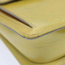 LOUIS VUITTON Monogram Vernis Motto Accessory Pouch Gris M91030 LV Auth 90943-14